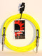 Instrumentkabel Braided 3 m. Neon Yellow