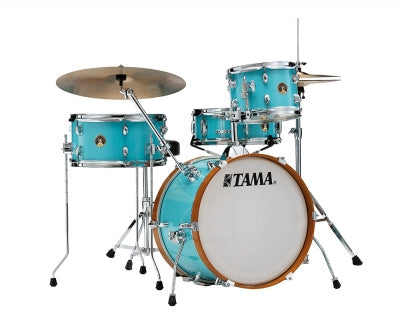 Club Jam-Kit, 4-del.med stativ, Aqua Blue