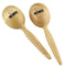 Wood egg maracas