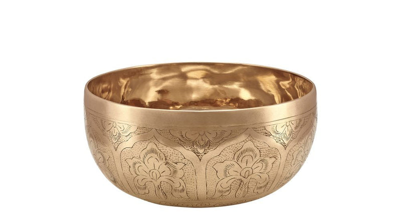 Engraved Singing Bowl, ~ 17-18 cm, 750-850 g